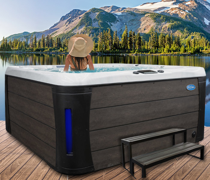 Calspas hot tub being used in a family setting - hot tubs spas for sale Lancaster